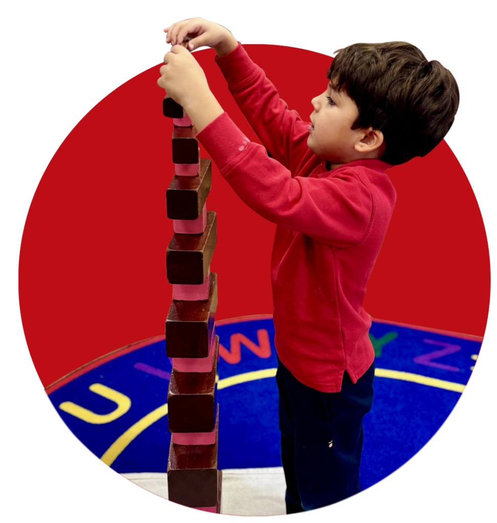 Early Childhood Montessori classroom at St. Christopher's By-the-Sea Montessori School